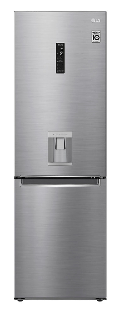 Холодильник LG GC-F459SMUM серебристый (двухкамерный)