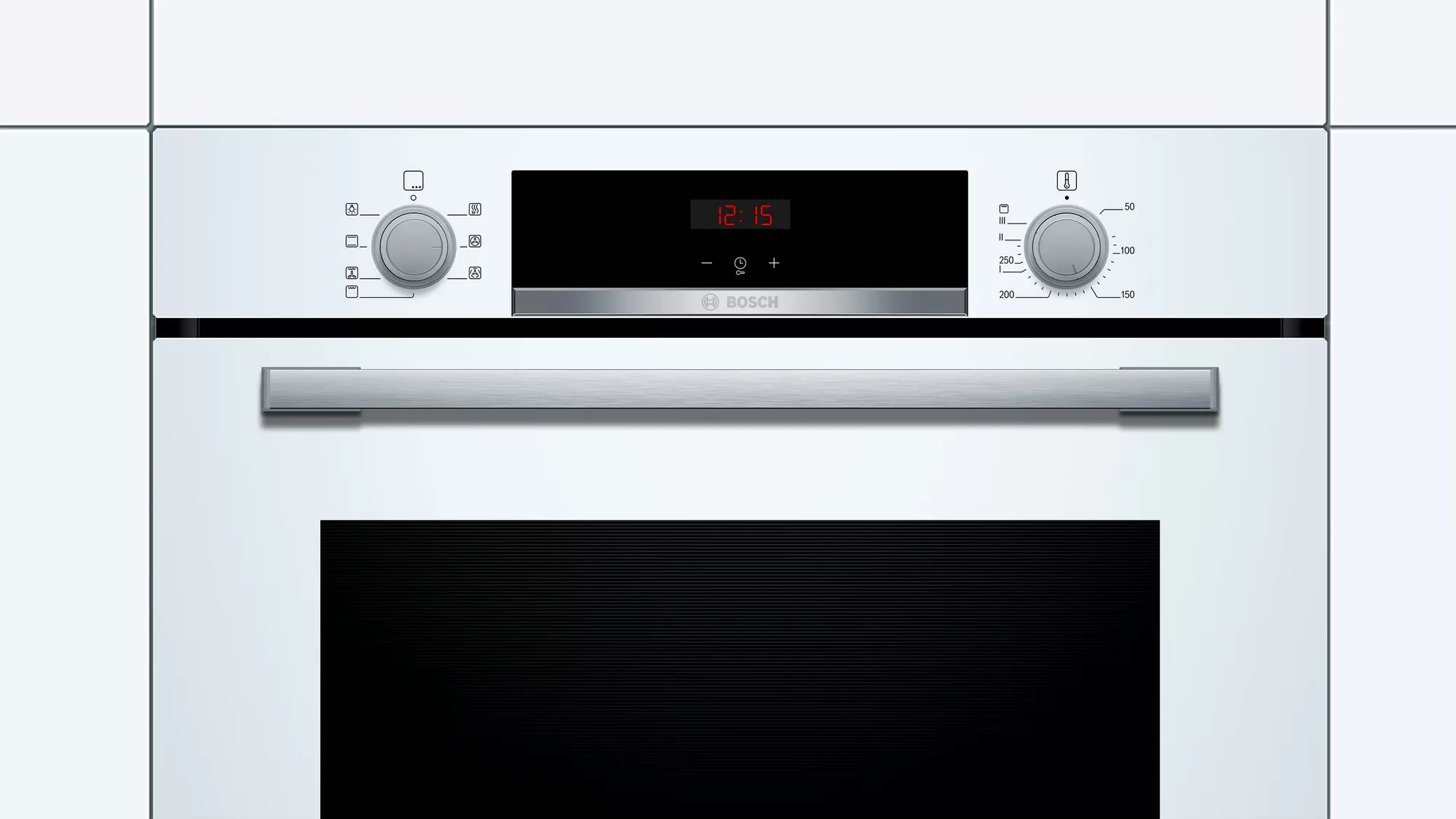 Духовой шкаф Электрический Bosch Serie 6 HBA533BW1 — фото 2