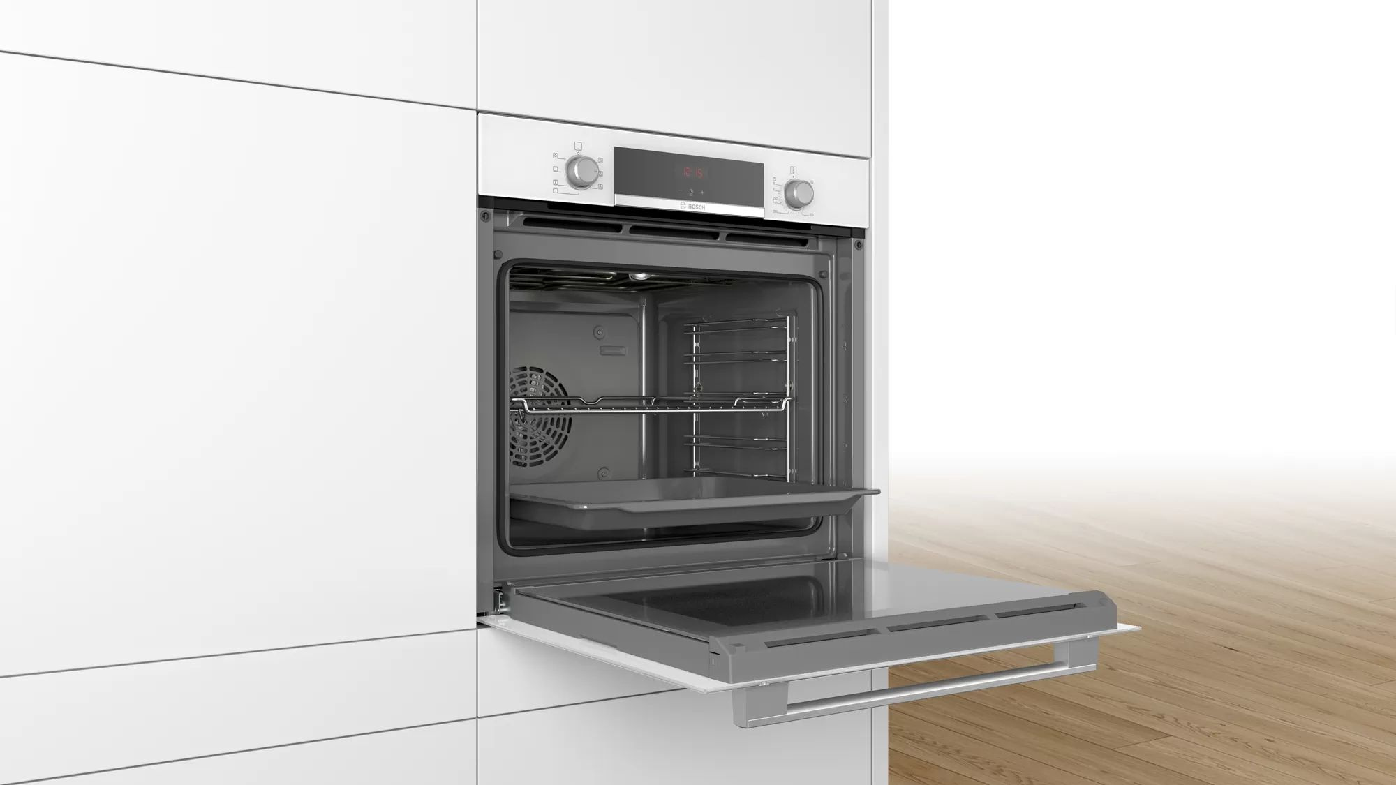 Духовой шкаф Электрический Bosch Serie 6 HBA533BW1 — фото 4