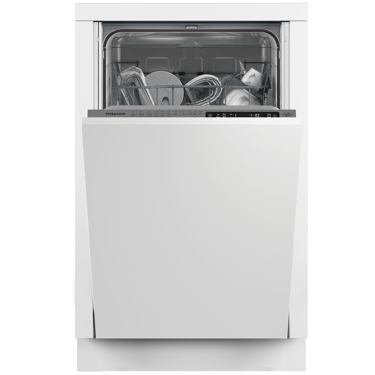 Встраиваемая посудомоечная машина 45 см Hotpoint HIS 1C69