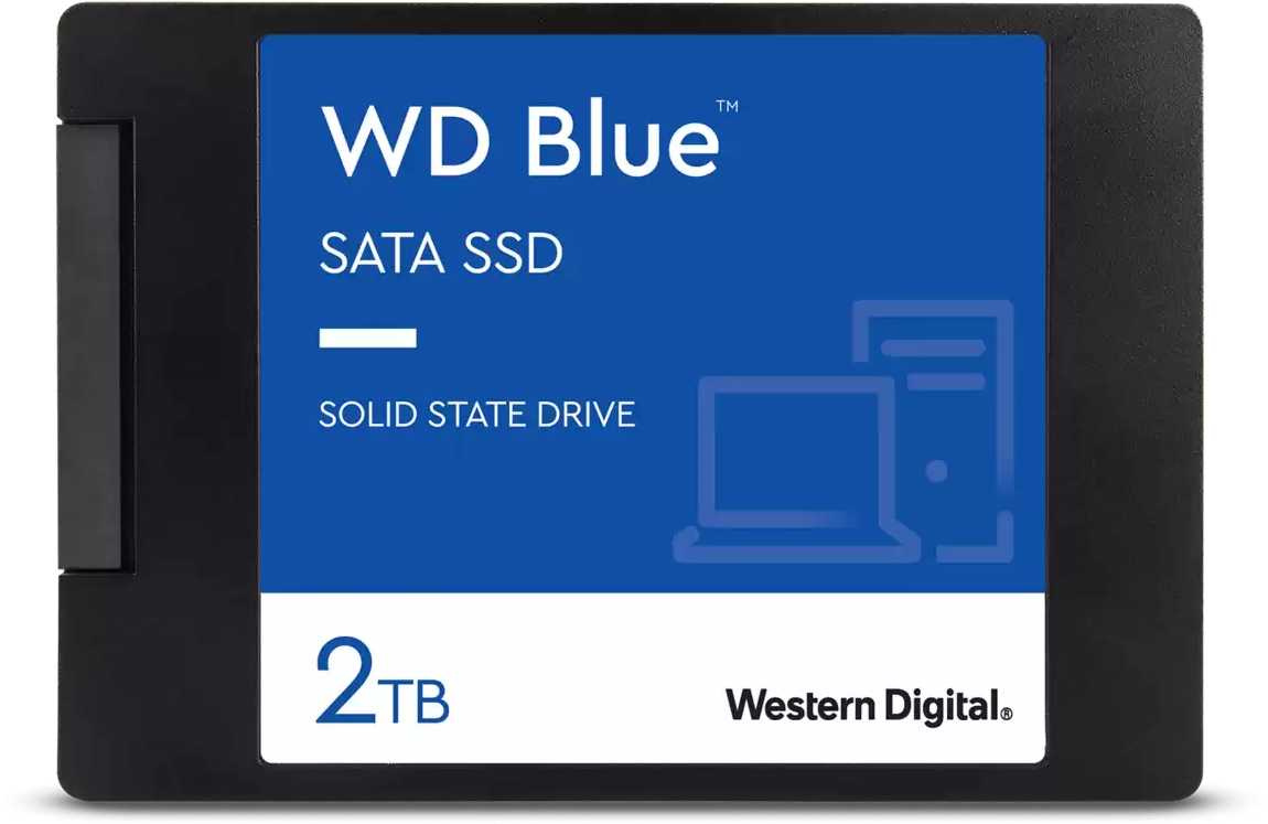 Накопитель SSD WD SATA III 2Tb WDS200T2B0A Blue 2.5"