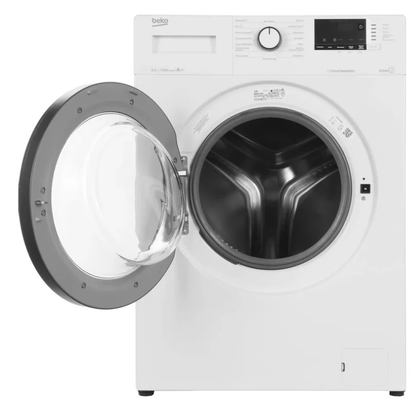 Стиральная машина WSRE6H612ZAWI 7322110001 BEKO