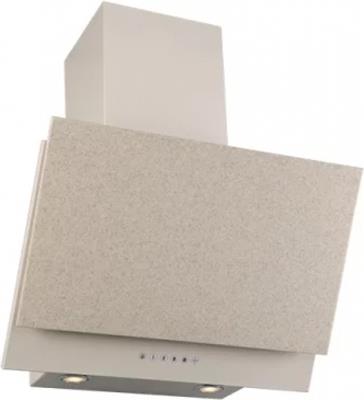 Кухонная вытяжка Рубин Stone S4 60П-700-Э4Д топ.молоко/sanded sahara 440 ELIKOR