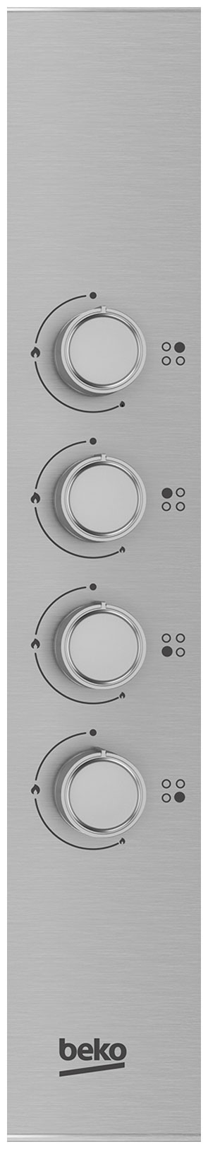 Газовая варочная поверхность BEKO HIGG 641C3 SX — фото 6