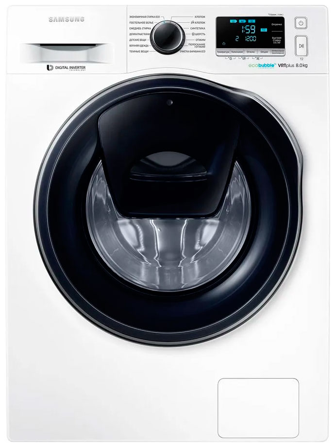 Стиральная машина SAMSUNG WW80K6210RW/LD