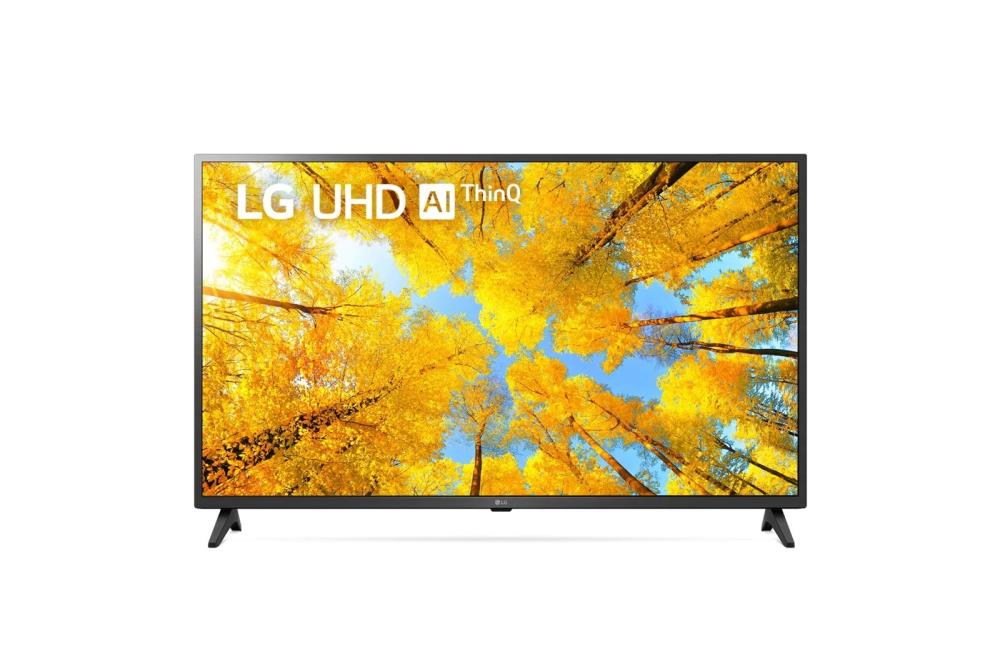 Телевизор LG 43" 4K/Smart черный 43UQ75006LF.ARUB