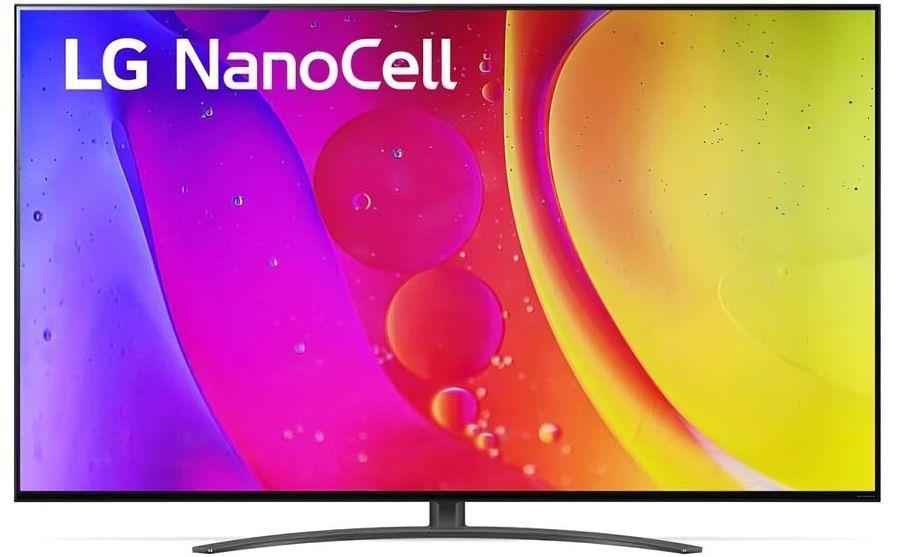Телевизор LG 55" 4K 3840x2160 черный 55NANO826QB.ARUB