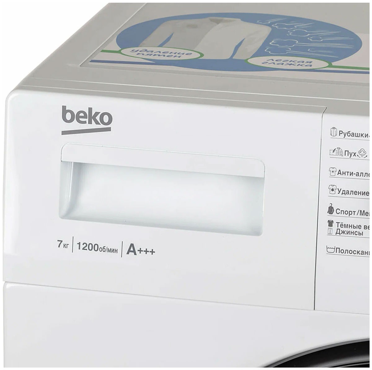 Стиральная машина Beko RSPE78612W — фото 5