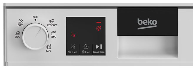 Посудомоечная машина 45см BEKO DVS050W01W — фото 2