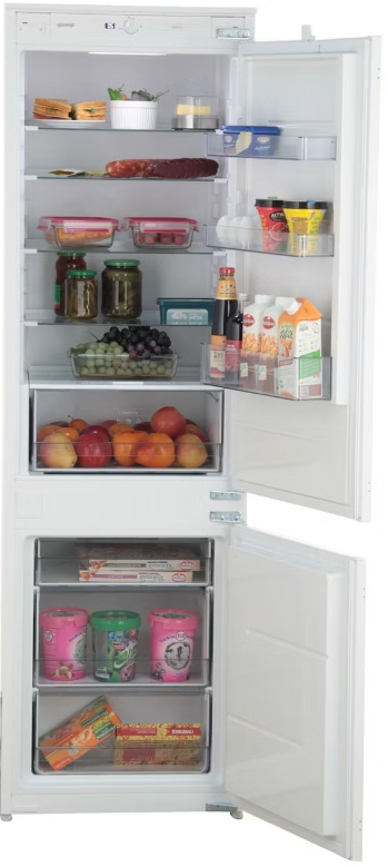 Встраиваемый холодильник комби Gorenje NRKI418FE0 — фото 2