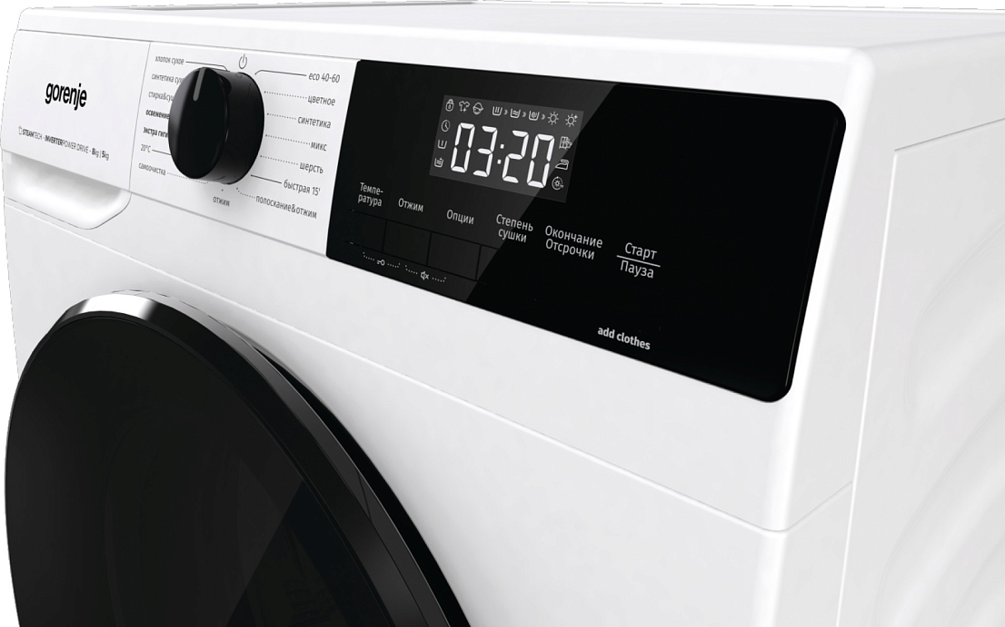 Стиральная машина с сушкой Gorenje W1D2A854ADPS — фото 3