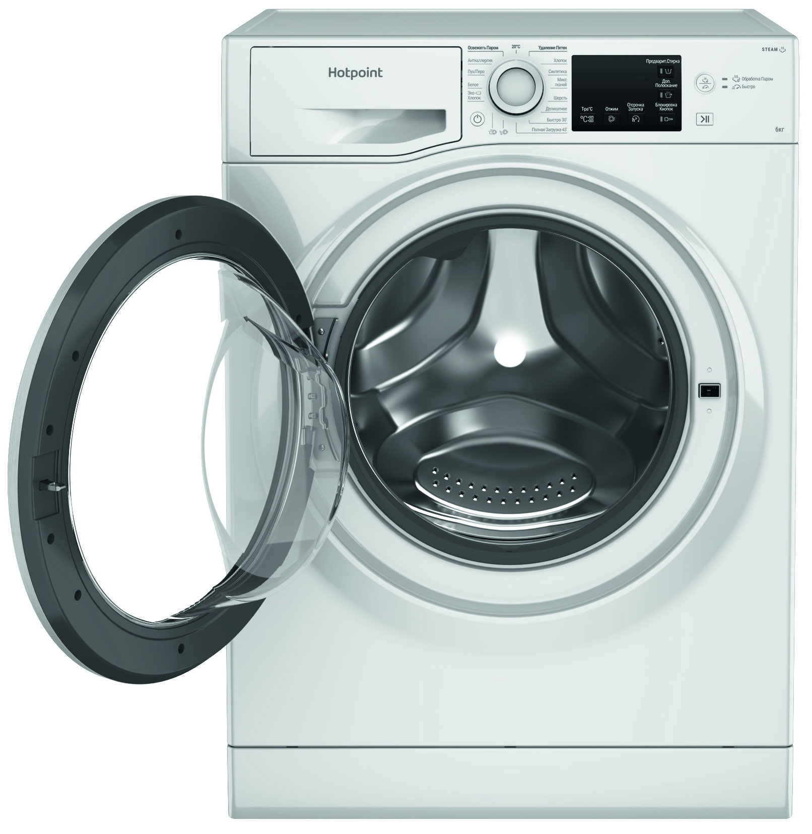 Стиральная машина Hotpoint NSB 6015 W V RU — фото 4
