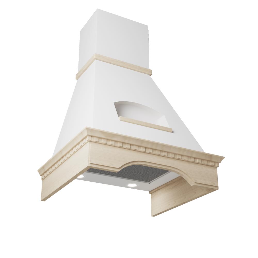 Вытяжка FLOREALE 60P-650-P3D WH MUAR/OAK ELIKOR