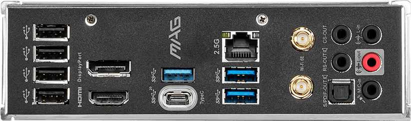 Материнская плата MSI MAG B560M MORTAR WIFI Soc-1200 Intel B560 4xDDR4 mATX AC`97 8ch(7.1) 2.5Gg+HDMI+DP — фото 5