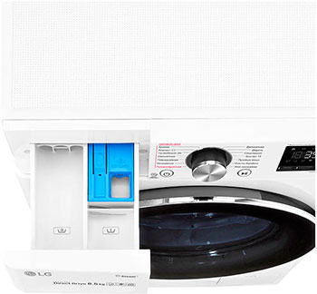 Стиральная машина узкая LG F2V9GW9W — фото 2