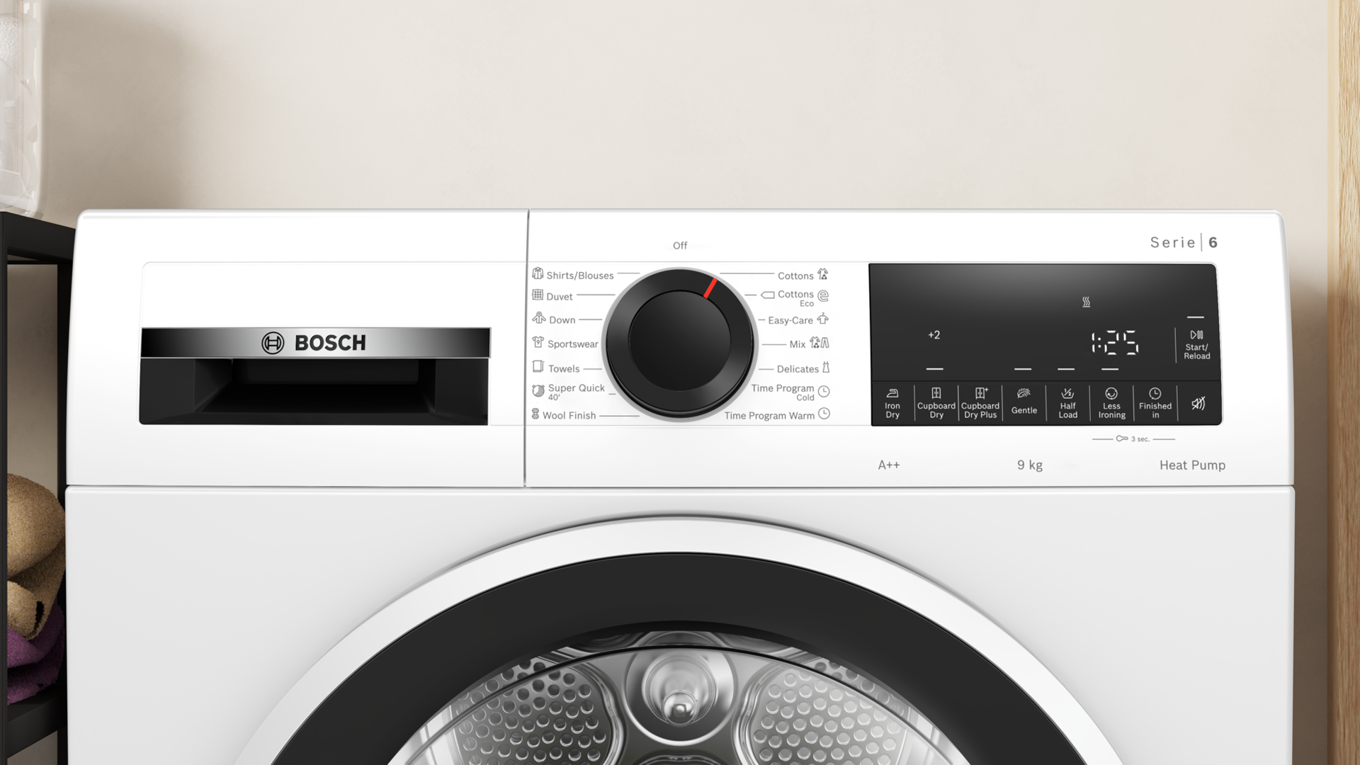 Сушильная машина Bosch WQG24100BY — фото 2