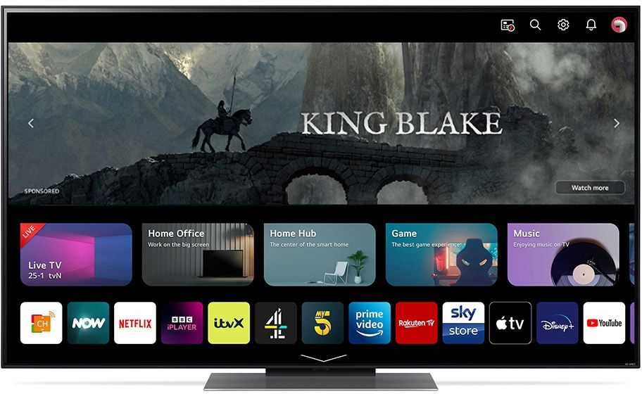 Телевизор LG 55" 4K 55QNED816RA.ARUB — фото 3
