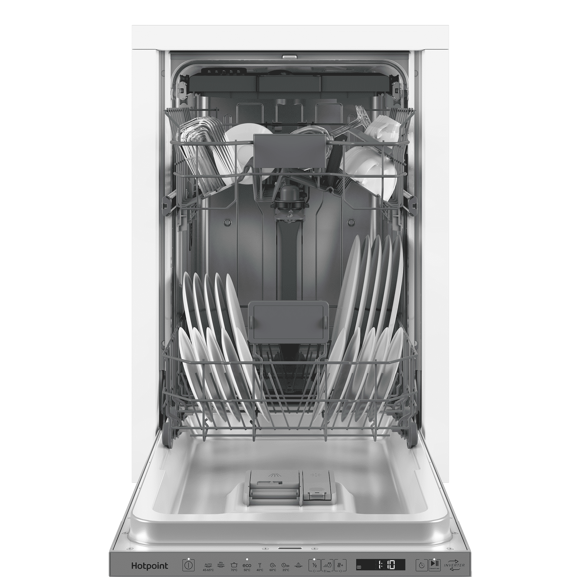 Встраиваемая посудомоечная машина 45 см Hotpoint HIS 2D86 D — фото 4