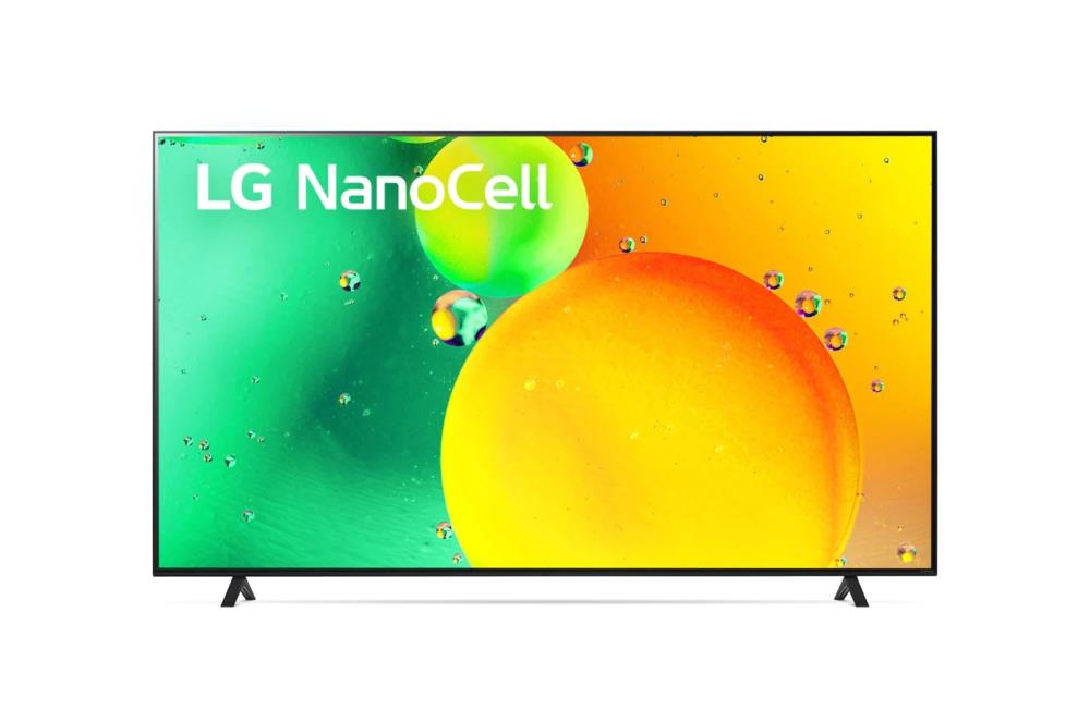 Телевизор LG 86" 4K/Smart 3840x2160 webOS темно-синий 86NANO756QA.ADKG