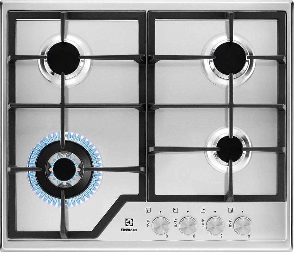 Встраиваемые газовые панели ELECTROLUX EGS6436SX