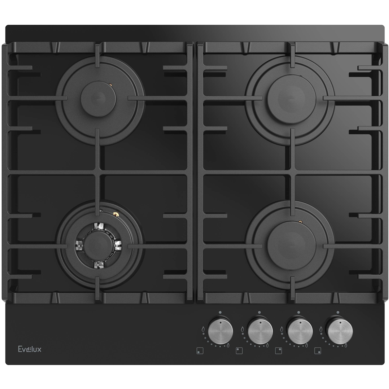 Встраиваемая варочная панель газовая EVELUX HEG 650 BG