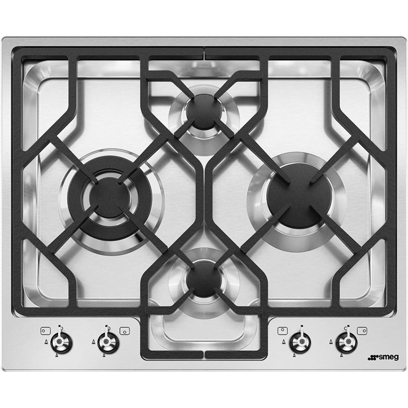 Встраиваемые газовые панели SMEG Classica PGF64-4