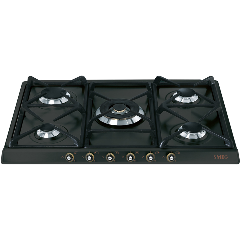 Встраиваемые газовые панели SMEG Cortina SR775AO
