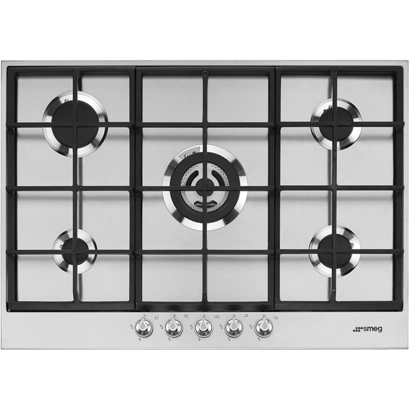 Встраиваемая газовая панель SMEG Linea PX175