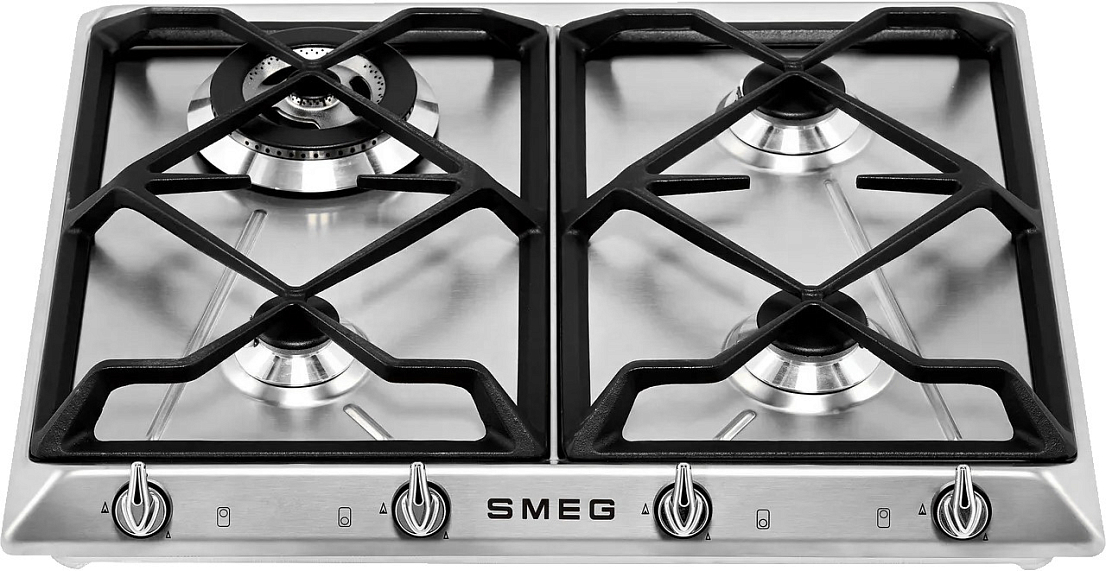 Встраиваемая газовая панель SMEG Victoria SR964XGH — фото 2
