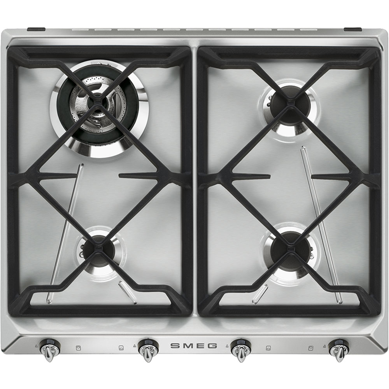 Встраиваемая газовая панель SMEG Victoria SR964XGH