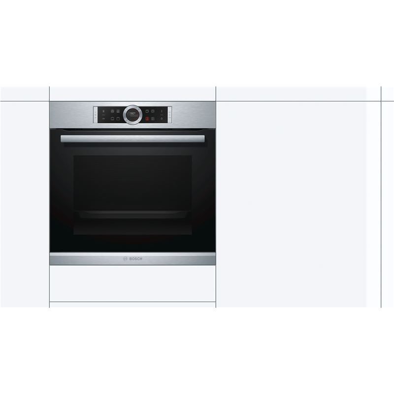 Встраиваемая электрическая духовка BOSCH Serie | 8 HBG632BS1 — фото 2