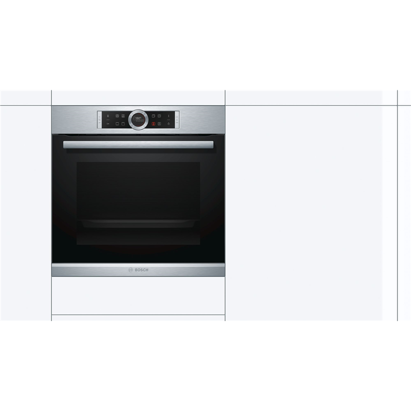 Встраиваемая электрическая духовка BOSCH Serie | 8 HBG634BS1 — фото 2