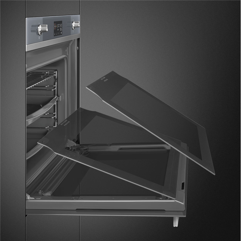 Встраиваемая электрическая духовка SMEG Linea SO6102TS — фото 7