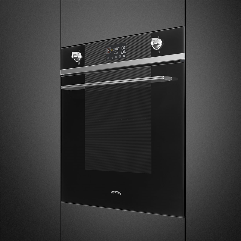 Встраиваемая электрическая духовка SMEG Linea SO6102M2N — фото 2