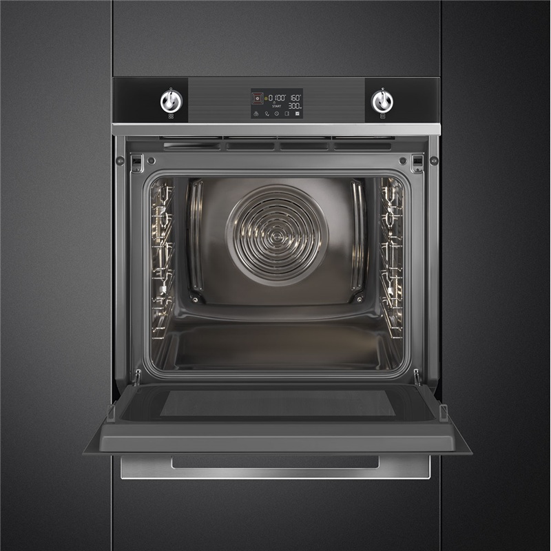 Встраиваемая электрическая духовка SMEG Linea SO6102M2N — фото 5