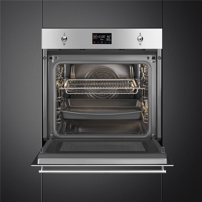 Встраиваемая электрическая духовка SMEG SO6302M2X — фото 4