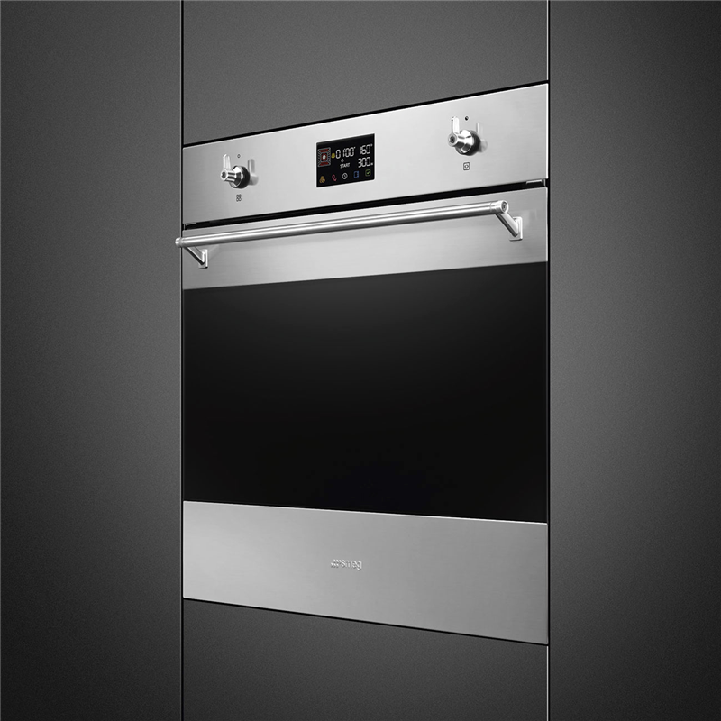 Встраиваемая электрическая духовка SMEG SO6302M2X — фото 3