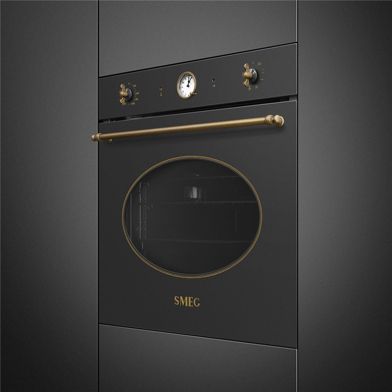Встраиваемая электрическая духовка SMEG Coloniale SFP805AO — фото 2