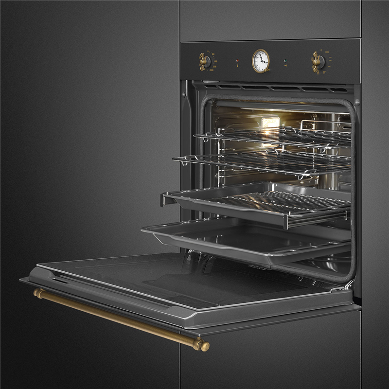 Встраиваемая электрическая духовка SMEG Coloniale SFP805AO — фото 5