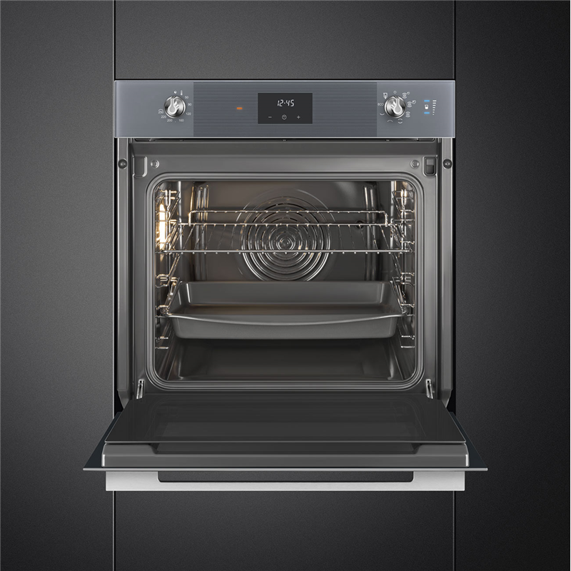 Встраиваемая электрическая духовка SMEG Linea SO6100S2S — фото 2