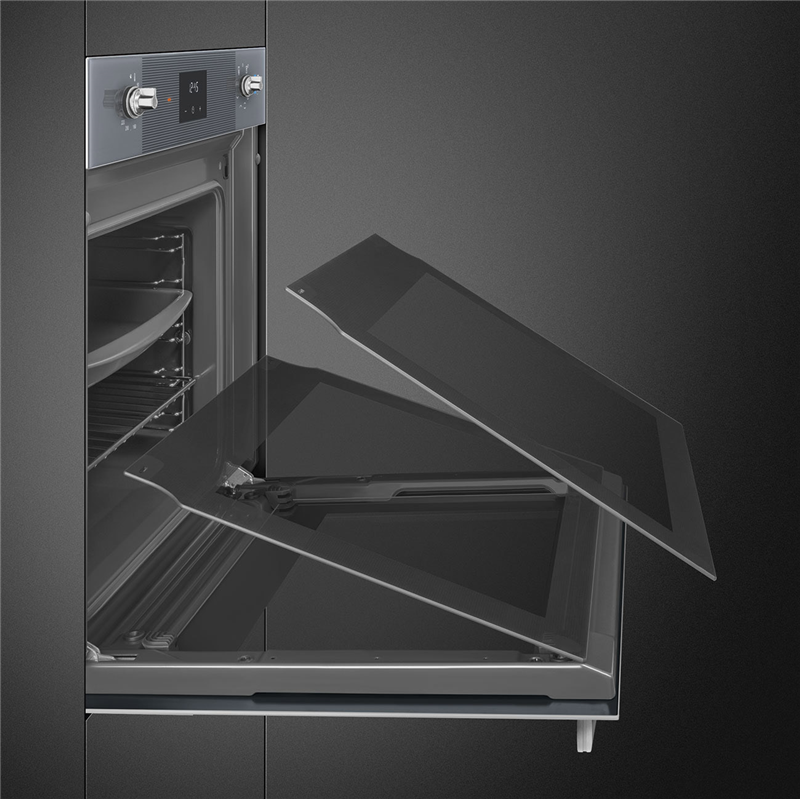 Встраиваемая электрическая духовка SMEG Linea SO6100S2S — фото 6