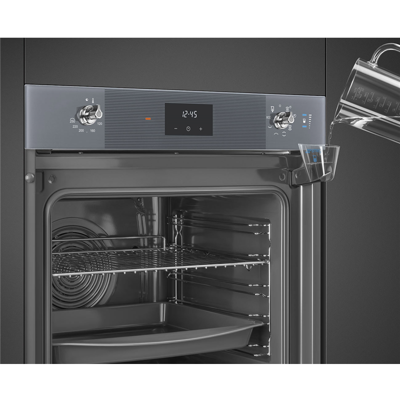 Встраиваемая электрическая духовка SMEG Linea SO6100S2S — фото 9