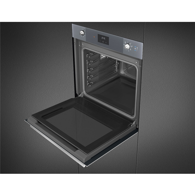 Встраиваемая электрическая духовка SMEG Linea SO6100S2S — фото 5