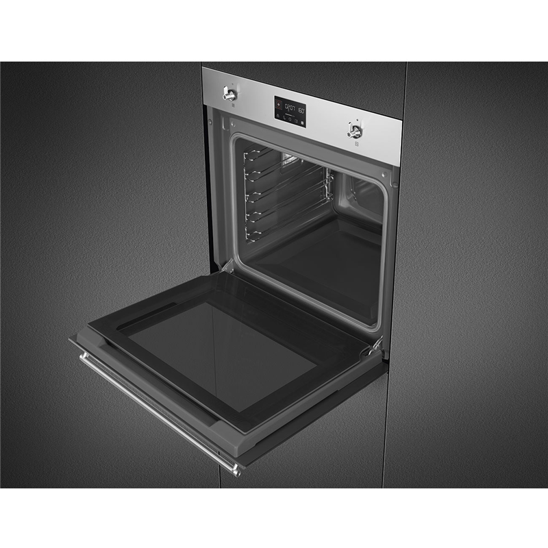 Встраиваемая электрическая духовка SMEG Classica SO6302TX — фото 7
