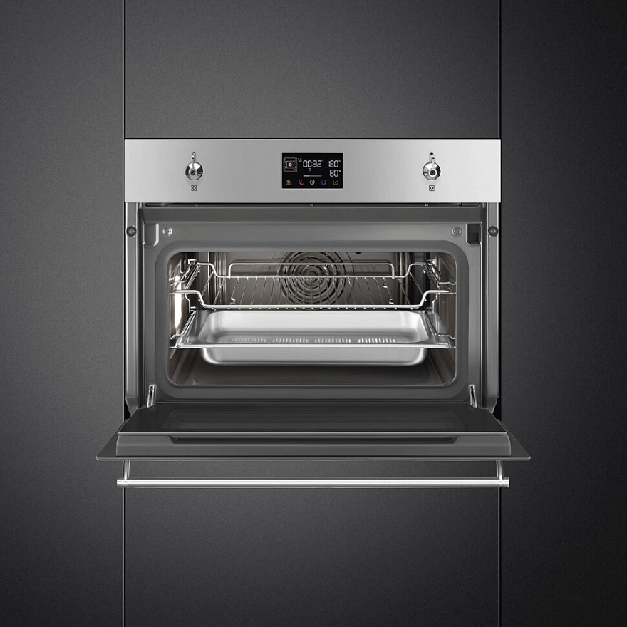 Встраиваемая электрическая духовка SMEG SO4302S3X — фото 5