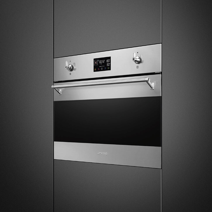 Встраиваемая электрическая духовка SMEG SO4302S3X — фото 2
