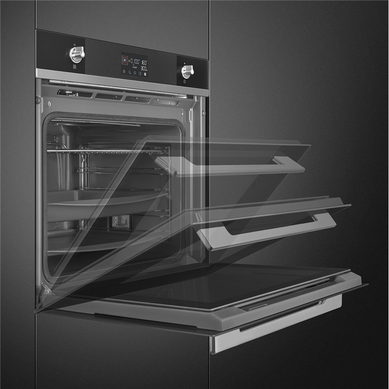 Встраиваемая электрическая духовка SMEG Linea SOP6102TN — фото 8