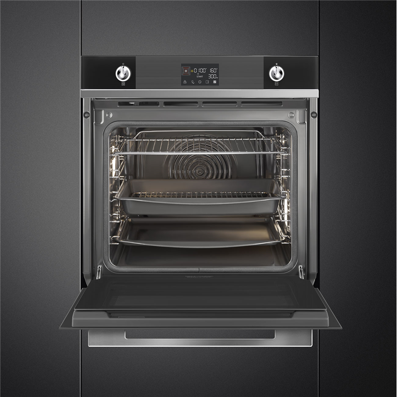 Встраиваемая электрическая духовка SMEG Linea SOP6102TN — фото 3
