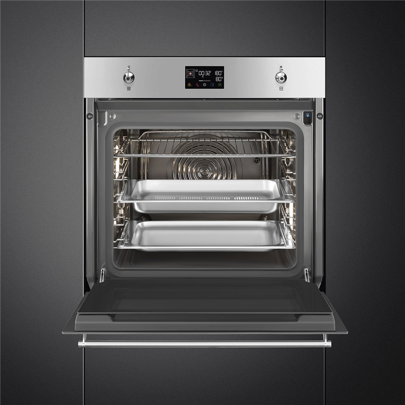 Встраиваемый духовой шкаф Smeg SO6302S3PX — фото 2