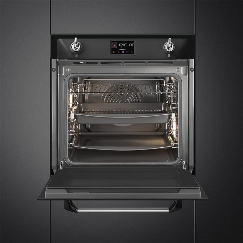 Встраиваемый духовой шкаф Smeg SOP6902S2PN — фото 2